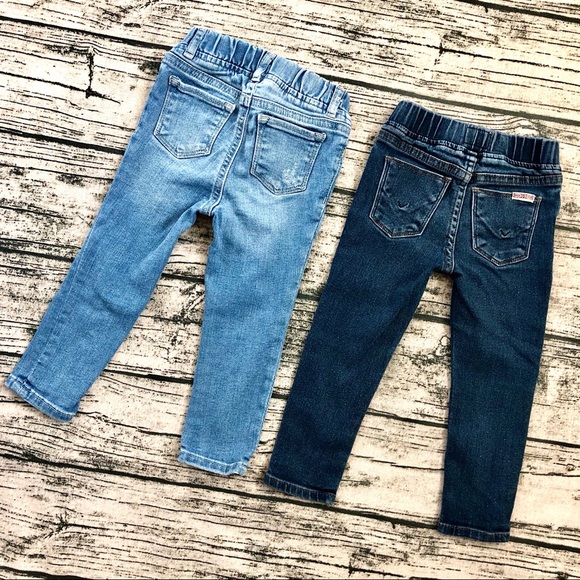 HUDSON⚡️Toddler Girls Distressed Jeans Bundle_2T - Picture 2 of 7